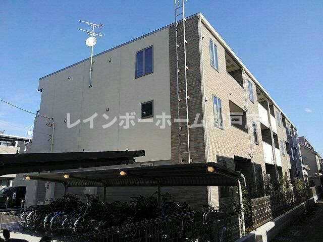 BLESS草加松原　C棟【非対面対応】接客・申込・契約オンライン！LINE×相談可！の外観|外観もきれいです
