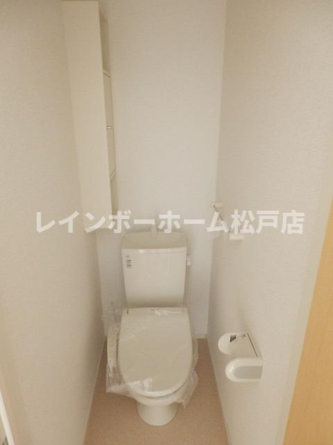 BLESS草加松原　C棟【非対面対応】接客・申込・契約オンライン！LINE×相談可！のトイレ|トイレも気になるポイント