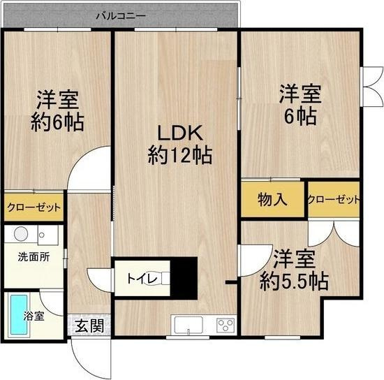 マンション・フォルツーナの間取り