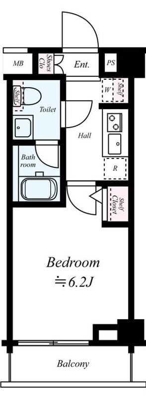 プレール・ドゥーク元住吉の間取り|間取りです。