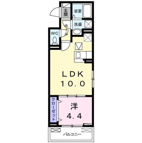 Ｂｅｌｌｅ　Ｆｏｎｔａｉｎｅの間取り
