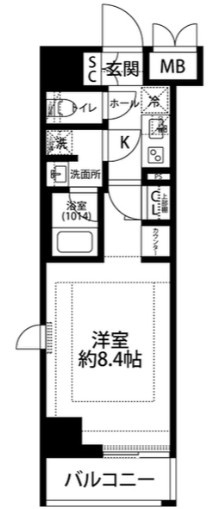 プレール・ドゥーク大塚の間取り|間取りです。