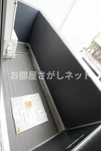ジェノヴィア浅草Ⅱスカイガーデン【おとり物件なし】#学生・社会人にオススメ！初期費用分割払いOK！のバルコニー