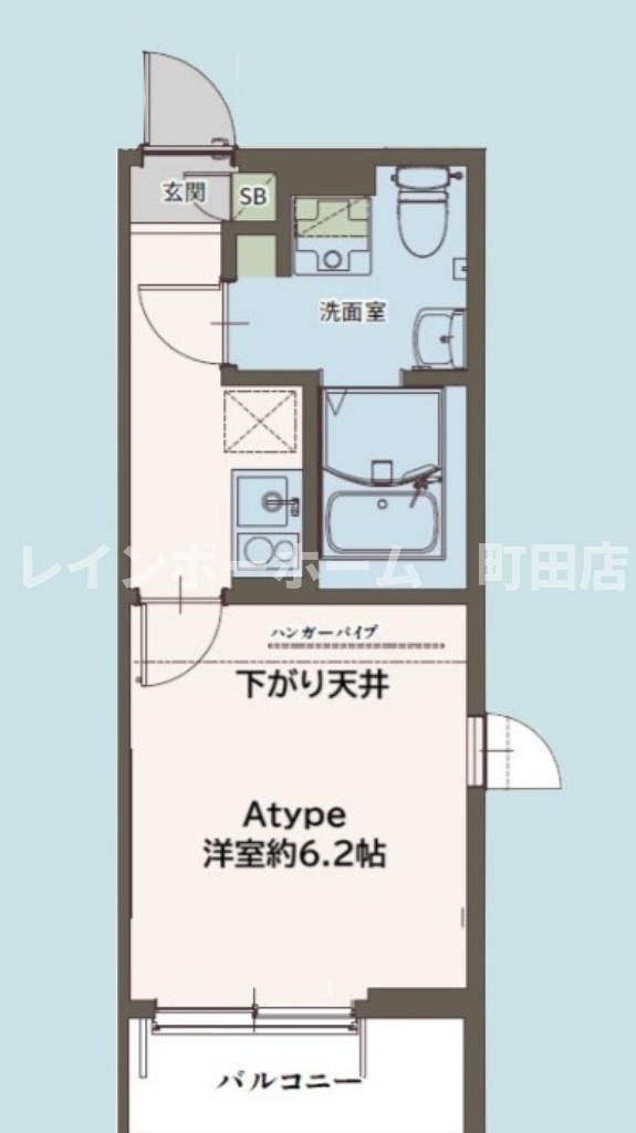 Agrande Odakyu-sagamihara4※初期費用分割後払いサービス利用可能物件の間取り