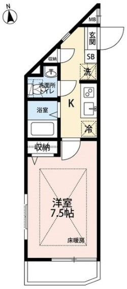 ピアコートTM保谷弐番館の間取り