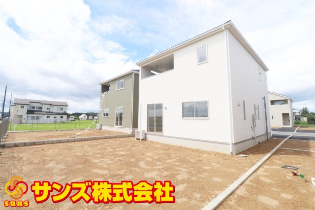 矢吹町八幡町第２１　　　３号棟　　　善郷小学校、矢吹中学区の外観|北東側から見た外観♪
