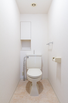 武蔵野市中町３丁目の賃貸マンションのトイレ