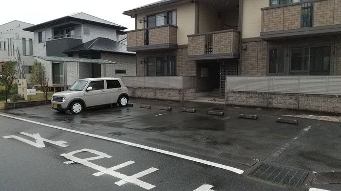 エスポワール光の森の駐車場