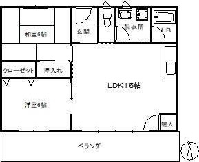 摂津シティフラッツの間取り