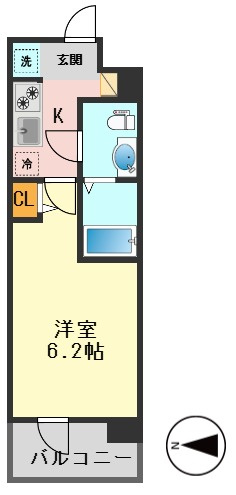 SHOKEN Residence亀有の間取り