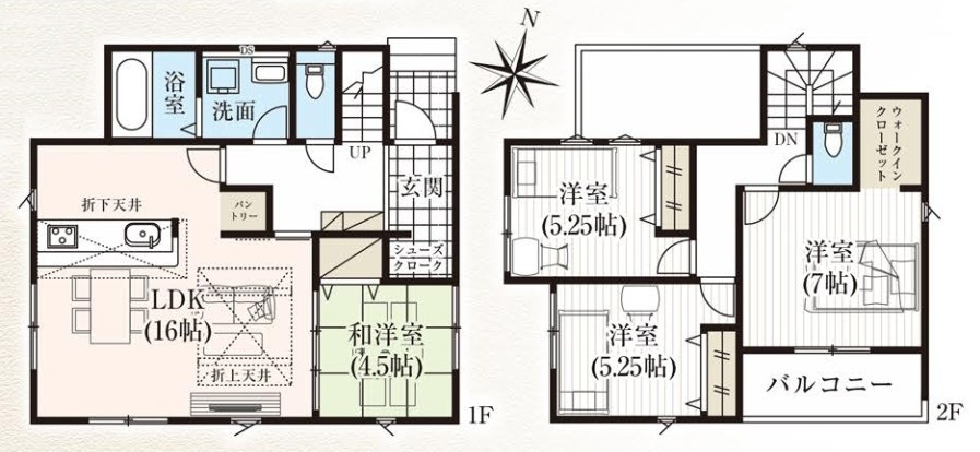 GRAFARE　熊谷市佐谷田の間取り|図面と現況が異なる場合、現況を優先とします。