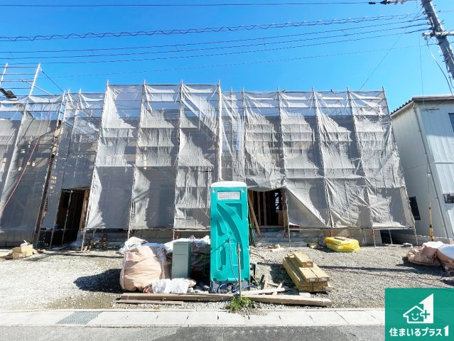 愛知郡愛荘町山川原　第2期　新築一戸建ての外観|現在の進捗状況です！順調に作業進行中、完成が待ち遠しいです！詳細の間取り等、お気軽にお問い合わせください！