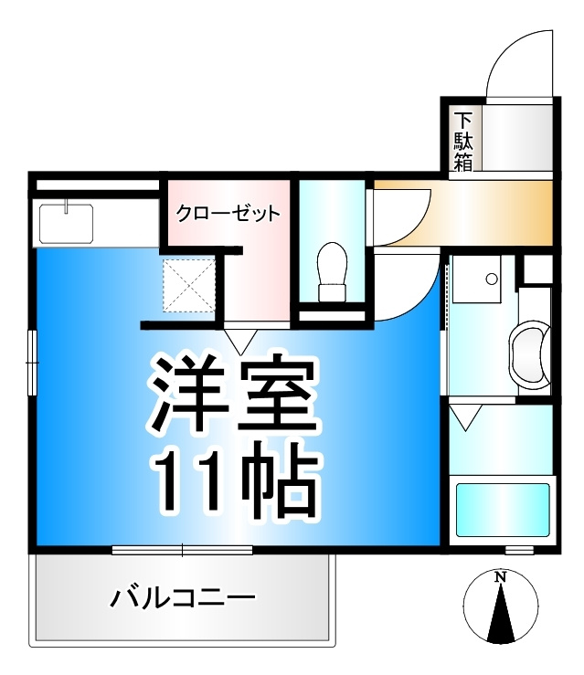 グランスクエア　Ⅰ番館の間取り