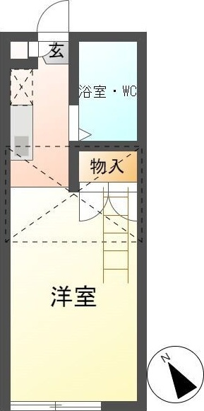 CROWN M&Kの間取り