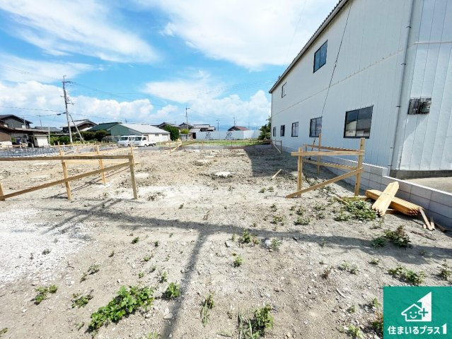愛知郡愛荘町山川原　第2期　新築一戸建ての外観|現在建築中！落ち着いた街並みで新生活を始めることが出来そう！周辺の物件も併せてご紹介させて頂きます！