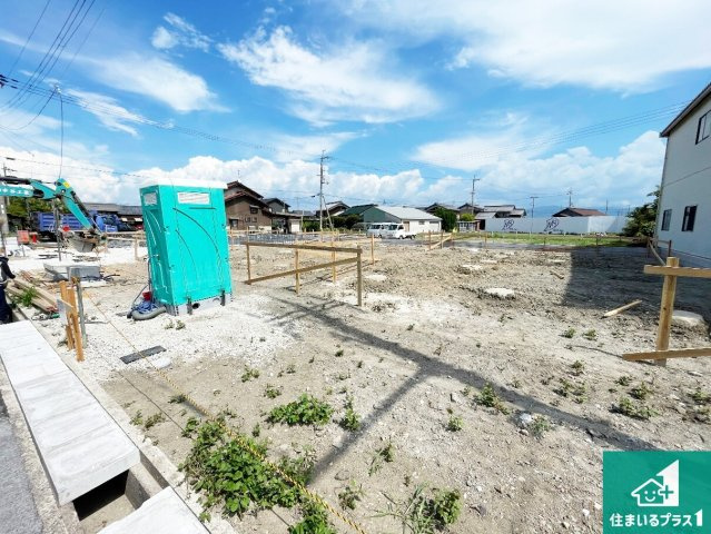愛知郡愛荘町山川原　第2期　新築一戸建ての外観|現在の進捗状況です！順調に作業進行中、完成が待ち遠しいです！詳細の間取り等、お気軽にお問い合わせください！
