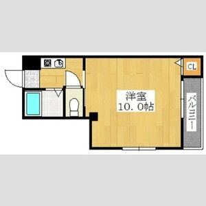 ミドゥスジ堺Ⅱの間取り