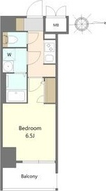 S-RESIDENCE名駅北alesia(アレシア)の間取り