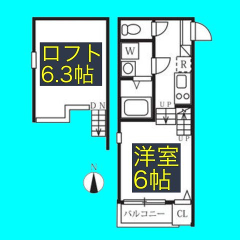ハーモニーテラス八代町の間取り
