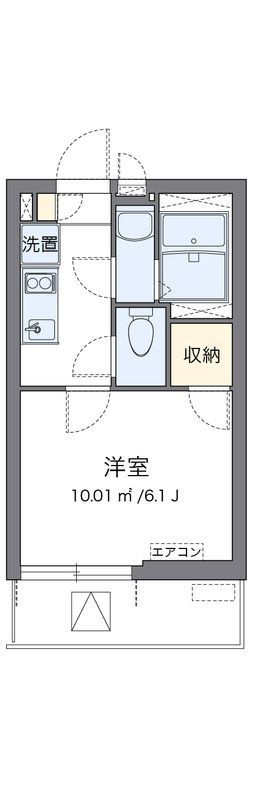 クレイノアレグリアスⅡの間取り