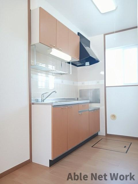 アン・プレーヌBのキッチン|使いやすいキッチンです