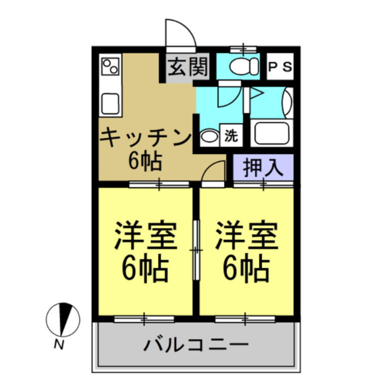 メーホーハイムの間取り|※参考間取りになります