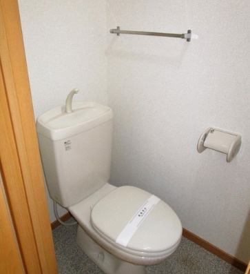 シャンベルジュK☆Tのトイレ|トイレもきれいです