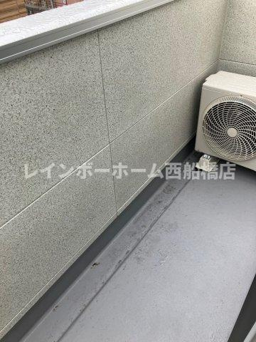 AJ馬橋Ⅴのバルコニー
