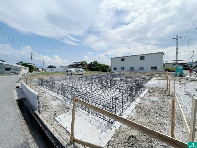 愛知郡愛荘町山川原　第2期　新築一戸建ての外観|現在の進捗状況です！順調に作業進行中、完成が待ち遠しいです！詳細の間取り等、お気軽にお問い合わせください！
