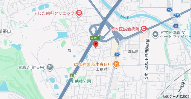 Perla穂積の地図