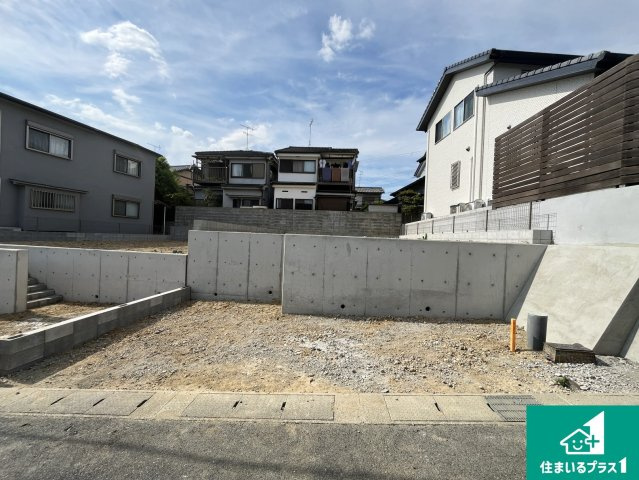 城陽市久世下大谷　第1期　新築一戸建ての外観|現在の進捗状況です！順調に作業進行中、完成が待ち遠しいです！詳細の間取り等、お気軽にお問い合わせください！