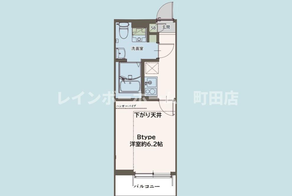 Agrande Odakyu-sagamihara4※初期費用分割後払いサービス利用可能物件の間取り