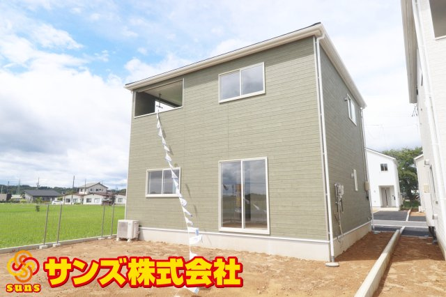 矢吹町八幡町第２１　　　４号棟　　　善郷小学校、矢吹中学区の外観|北東側から見た外観♪
