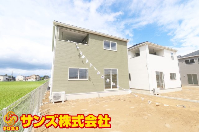矢吹町八幡町第２１　　　４号棟　　　善郷小学校、矢吹中学区の外観|南東側から見た外観♪