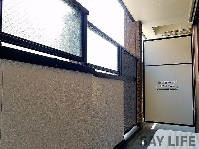 クレバーハウスのバルコニー