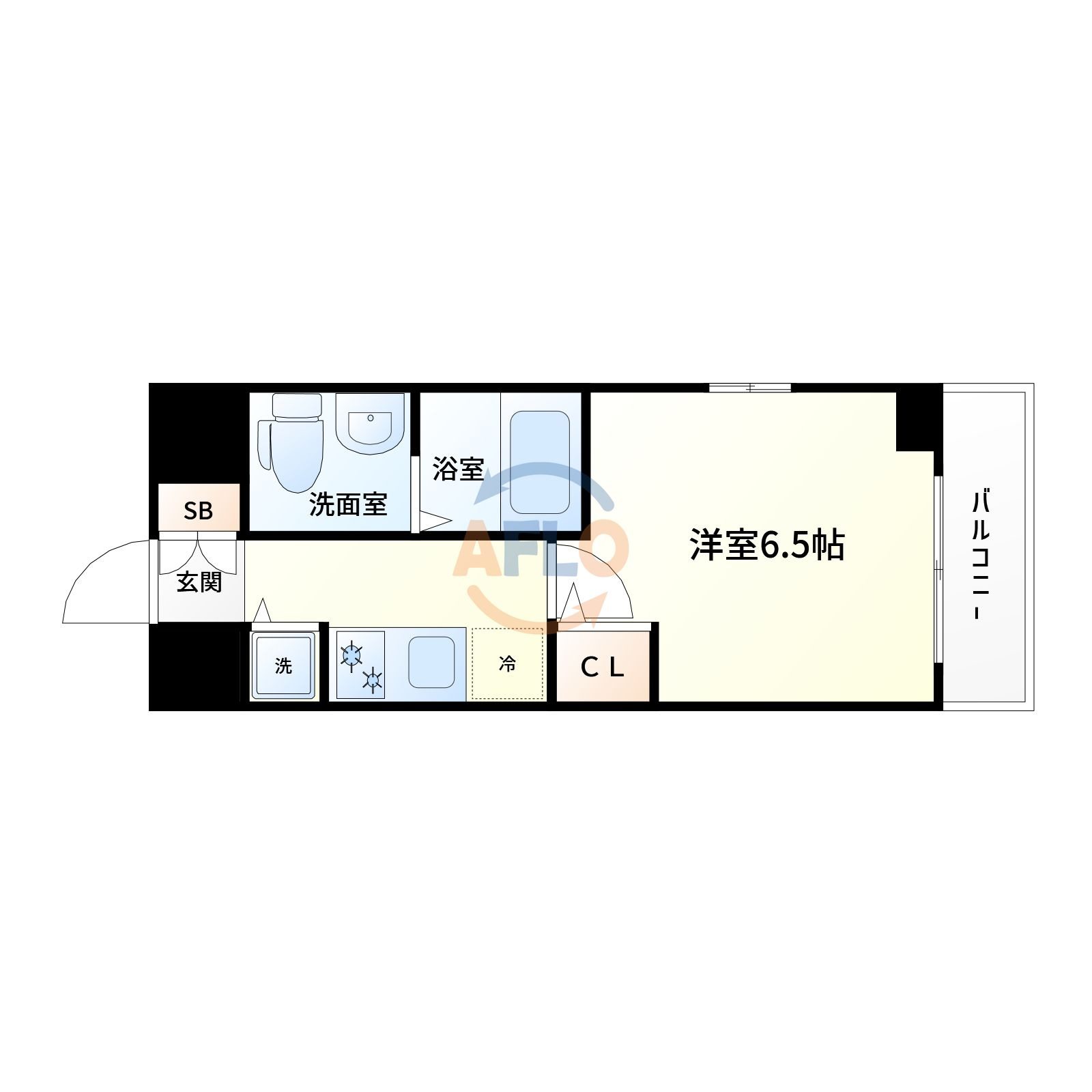 エスリード江坂江の木町の間取り|エスリード江坂江の木町　間取り