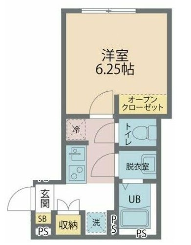 カインドネス柳沢中央の間取り