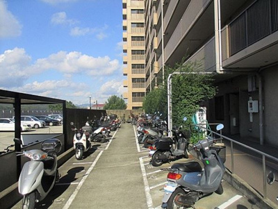 【駐輪場】 | 朝日プラザCITYウェストヒル神戸B棟