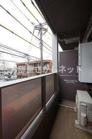 ラフィスタ中板橋Ⅱ【おとり物件なし】#学生・社会人にオススメ！初期費用分割払いOK！のバルコニー