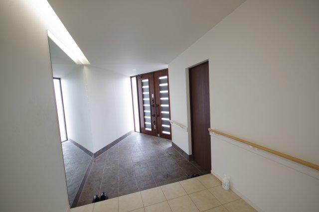 宇都宮市山本１丁目　戸建の玄関