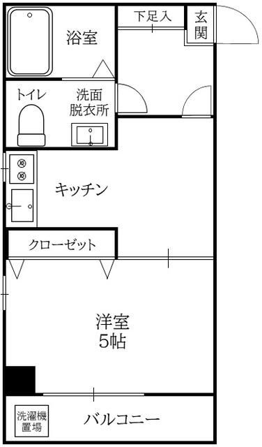 雄治ビルの間取り