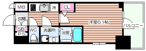 【間取り】 | エスリードレジデンス梅田グランデ