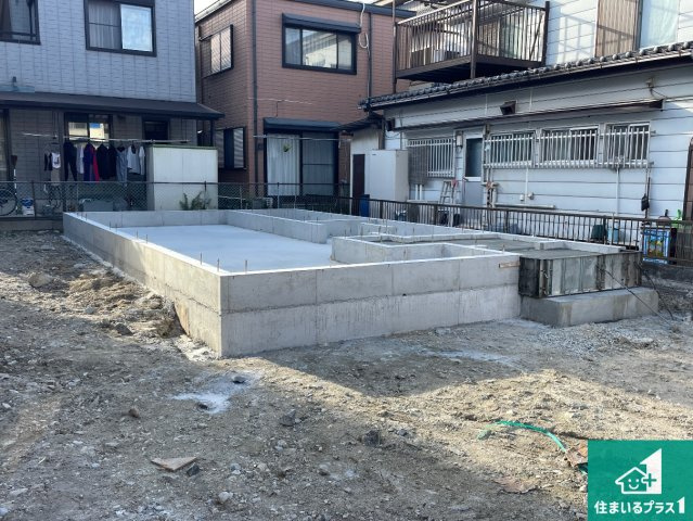 東近江市長勝寺町　第2期　新築一戸建ての外観|現在の進捗状況です！順調に作業進行中、完成が待ち遠しいです！詳細の間取り等、お気軽にお問い合わせください！