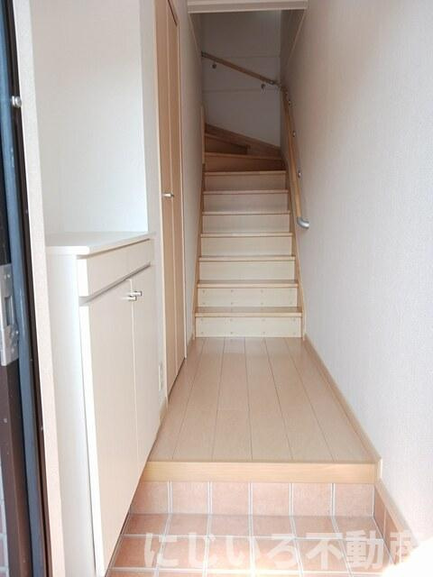 サニースクエアAの玄関