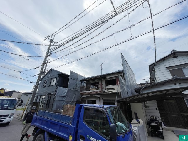 東近江市長勝寺町　第2期　新築一戸建ての外観|周辺は落ち着いた街並みの住宅地！子育てがしやすい住環境です！まだ未完成ですが、現地でしかわからない事もございます。是非一度ご覧ください。