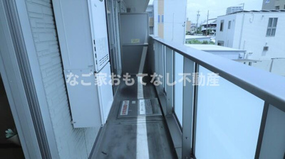 【バルコニー】 | エクセル庄内 | ※写真は別号室