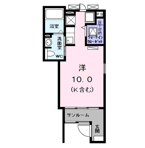 エテルノ・プラシード　Ⅱの間取り