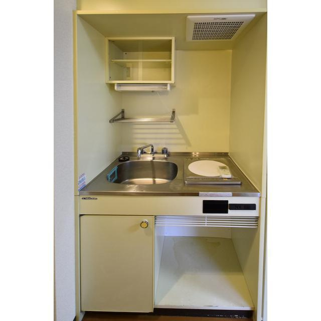 コア伝通院アネックスのキッチン|ＩＨクッキングヒーター　※別部屋の写真です
