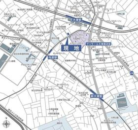 ルフォンプログレ南大塚の地図