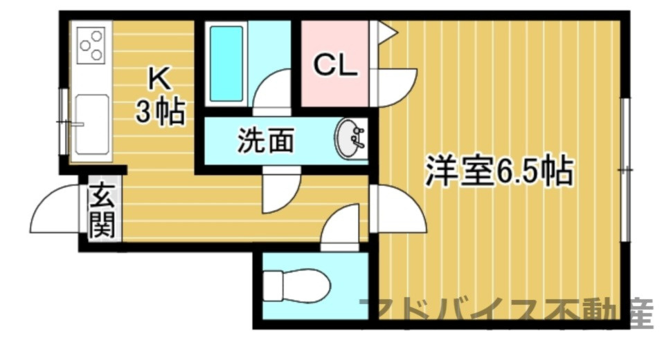 サンマリノ八女Ａの間取り